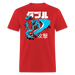 Fire Whirl Unisex Classic T-Shirt - red