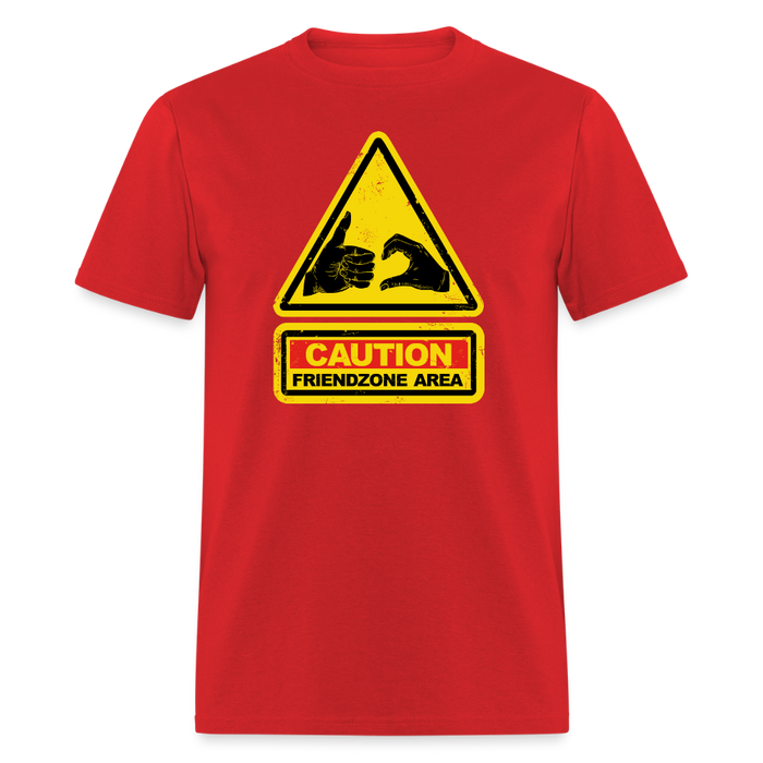 Friendzone Area Unisex T-Shirt - red
