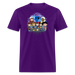 Mutant Friends Unisex Classic T-Shirt - purple