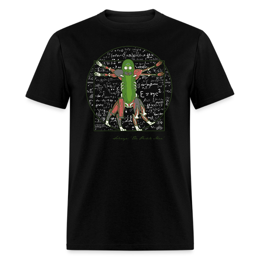 Vitruvian Pickle Unisex Classic T-Shirt - black