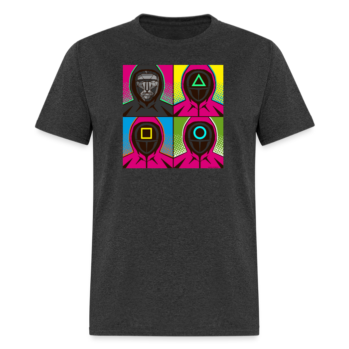 Pop Squid Unisex Classic T-Shirt - heather black