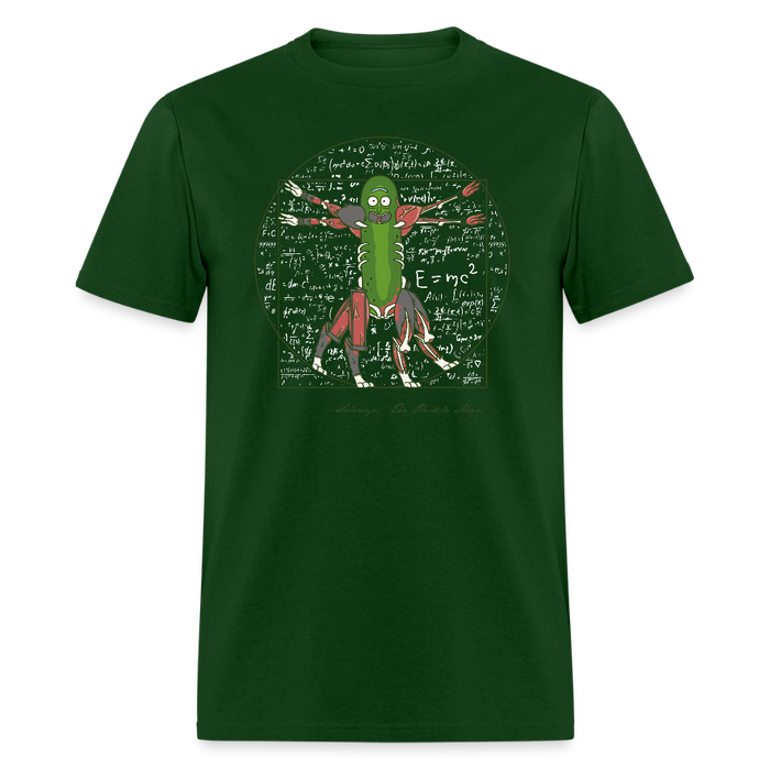 Vitruvian Pickle Unisex Classic T-Shirt - forest green