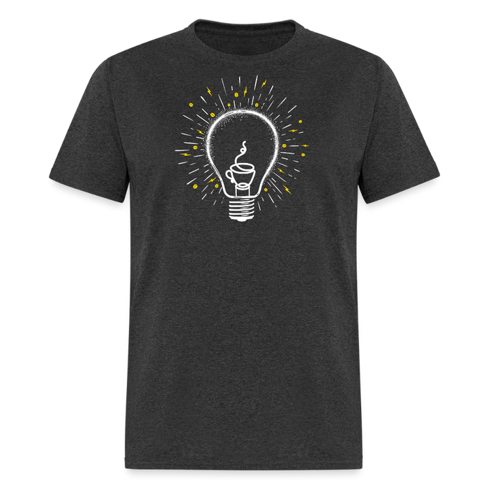 Coffee is a good idea Unisex T-Shirt - heather black