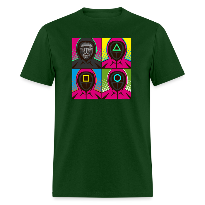 Pop Squid Unisex Classic T-Shirt - forest green