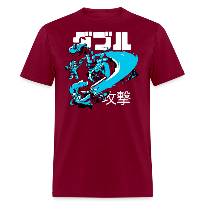 Fire Whirl Unisex Classic T-Shirt - burgundy