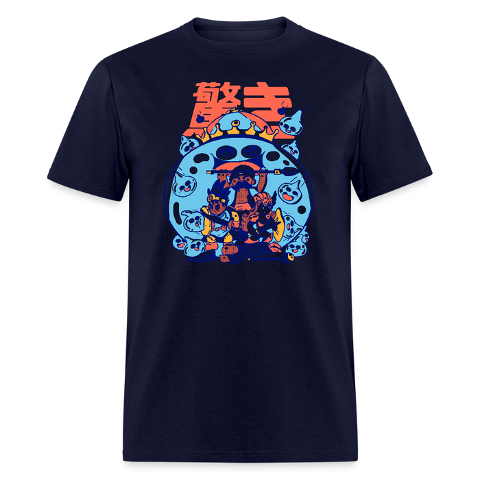 Surprise Attack Unisex Classic T-Shirt - navy