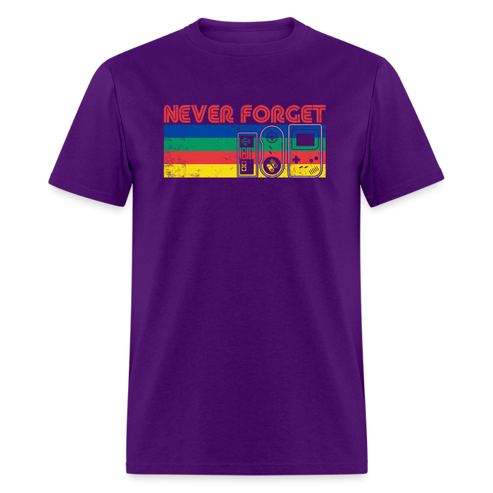 Retrogaming Consoles Unisex T-Shirt - purple