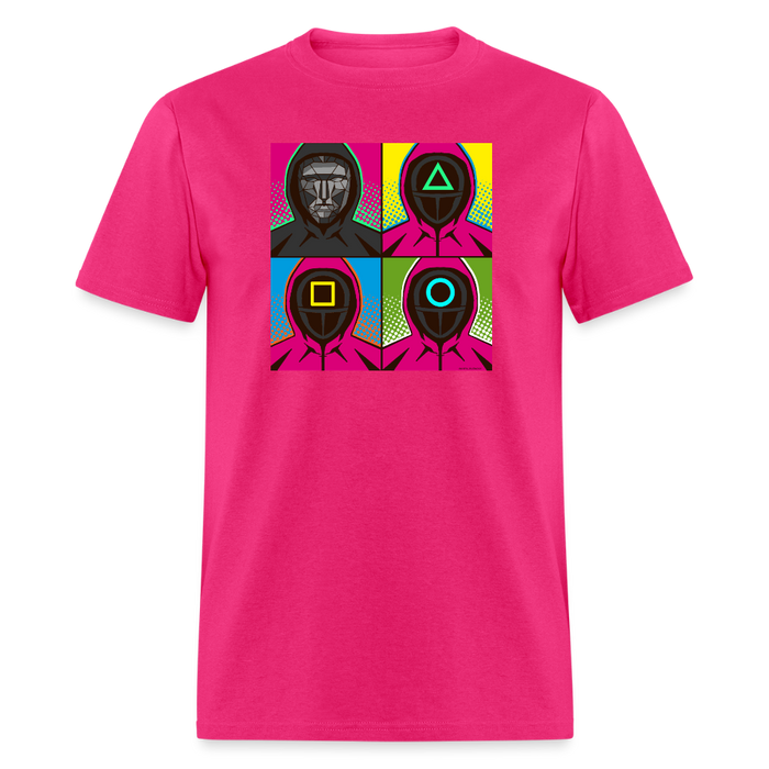 Pop Squid Unisex Classic T-Shirt - fuchsia