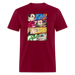 Demon Heroes Unisex Classic T-Shirt - burgundy