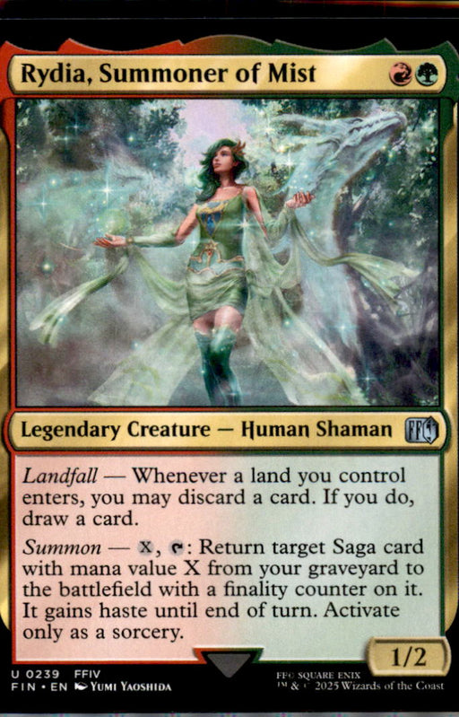 Rydia, Summoner of Mist 239 Uncommon FINAL FANTASY Magic: The Gathering NM