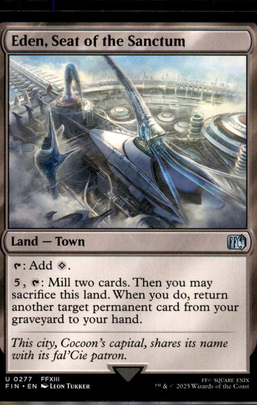 Eden, Seat of the Sanctum 277 Uncommon FINAL FANTASY Magic: The Gathering NM