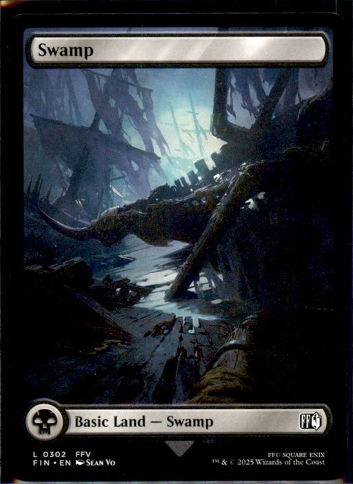 Swamp (0302) 302 Land FINAL FANTASY Magic: The Gathering Near Mint