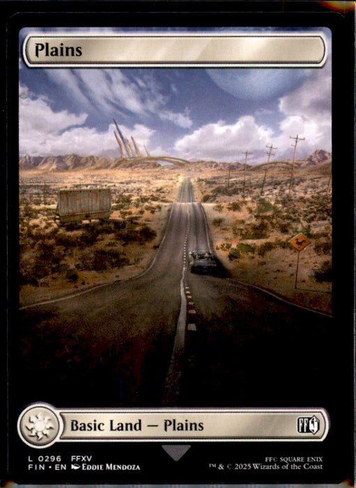Plains (0296) 296 Land FINAL FANTASY Magic: The Gathering Near Mint