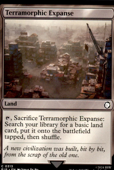 Terramorphic Expanse 313 Universes Beyond: Fallout Magic: The Gathering NM