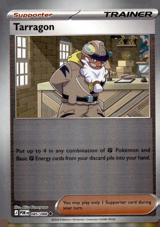 Tarragon 085/088 Uncommon Perfect Order Pokemon Reverse Holo Near Mint