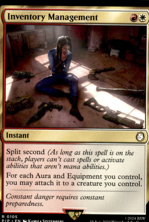 Inventory Management 105 Rare Universes Beyond: Fallout Magic: The Gathering NM