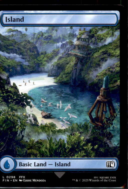 Island (0298) 298 Land FINAL FANTASY Magic: The Gathering Near Mint
