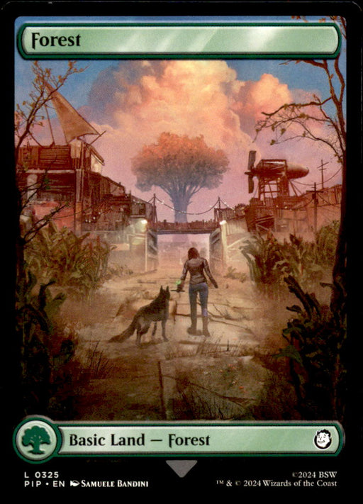Forest (0325) 325 Land Universes Beyond: Fallout Magic: The Gathering Near Mint