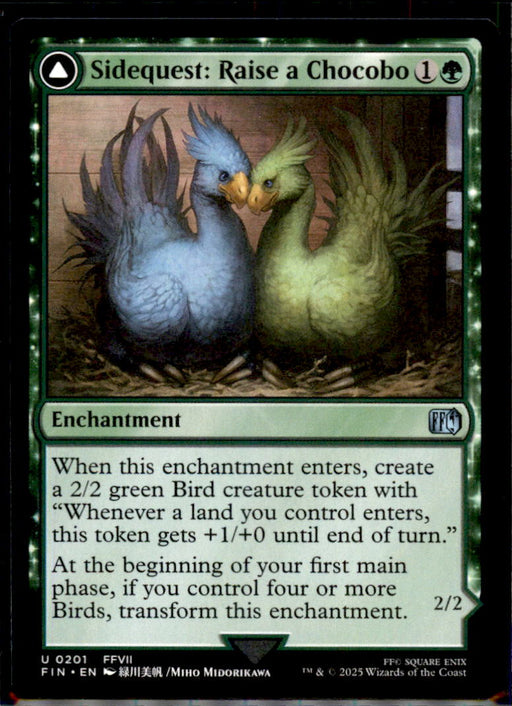 Sidequest: Raise a Chocobo 201 Uncommon FINAL FANTASY Magic: The Gathering NM