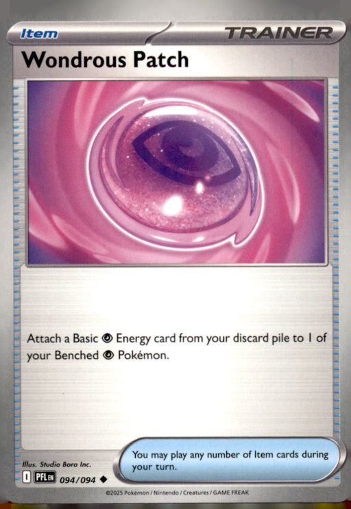 Wondrous Patch 094/094 Uncommon Phantasmal Flames Pokemon Near Mint