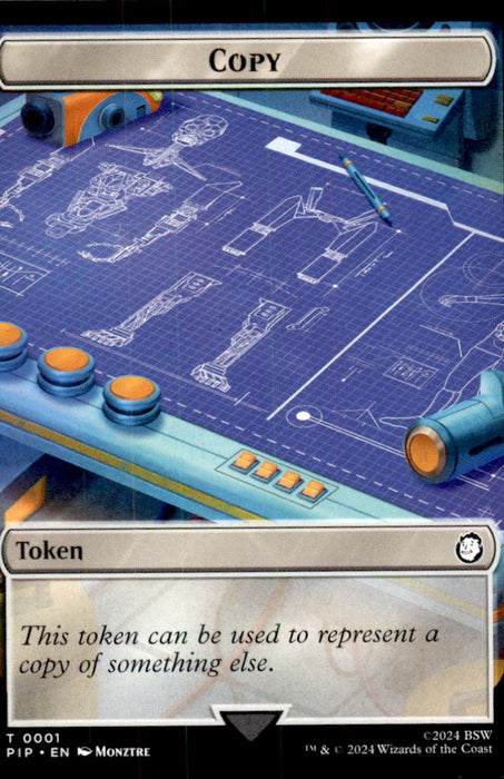 Radiation // Clue Double-Sided Token 22 // 11 Universes Beyond: Fallout Magic: The Gathering NM