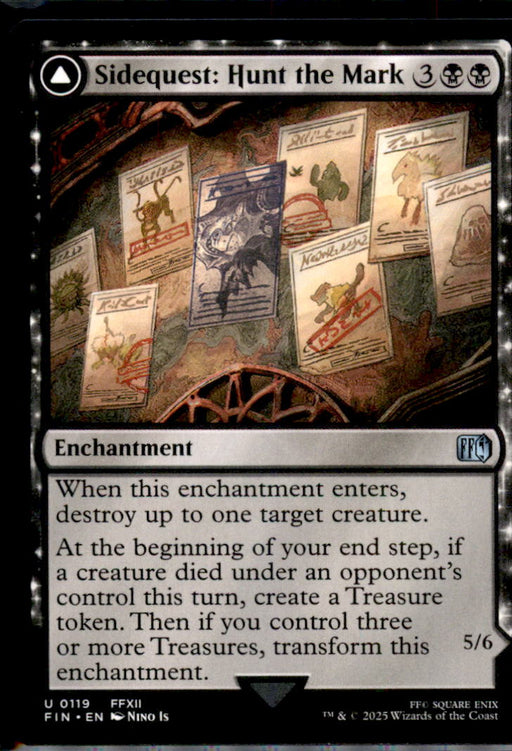Sidequest: Hunt the Mark 119 Uncommon FINAL FANTASY Magic: The Gathering NM