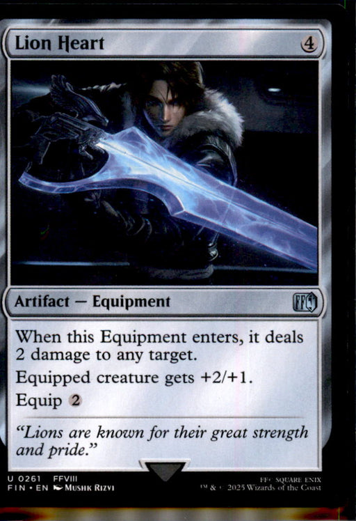 Lion Heart 261 Uncommon FINAL FANTASY Magic: The Gathering Near Mint