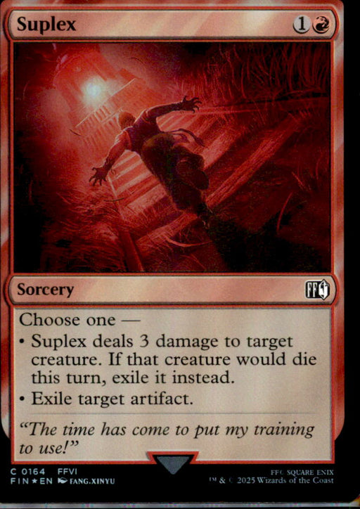 Suplex 164 Common FINAL FANTASY Magic: The Gathering Foil Near Mint