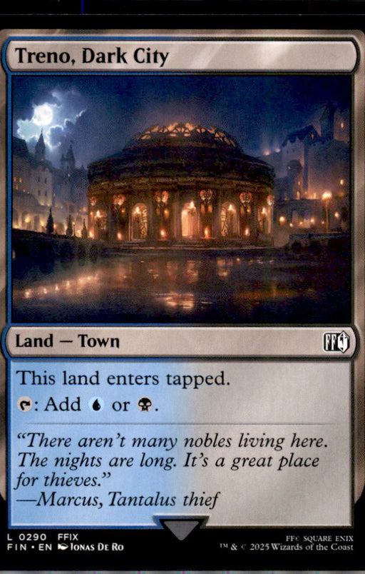 Treno, Dark City 290 Land FINAL FANTASY Magic: The Gathering Near Mint