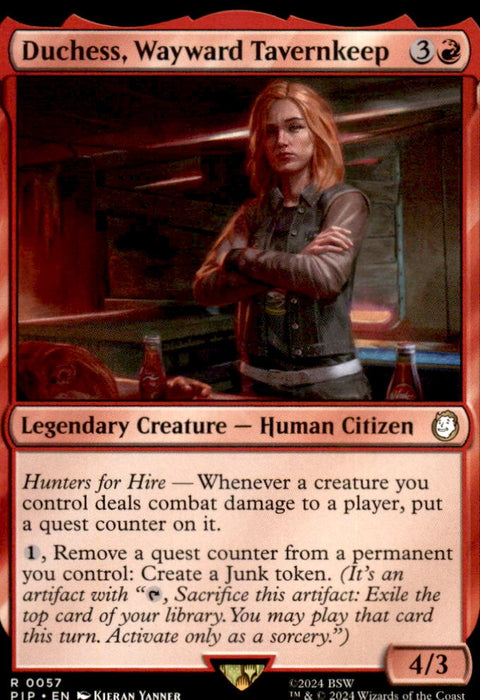 Duchess, Wayward Tavernkeep 57 Universes Beyond: Fallout Magic: The Gathering NM