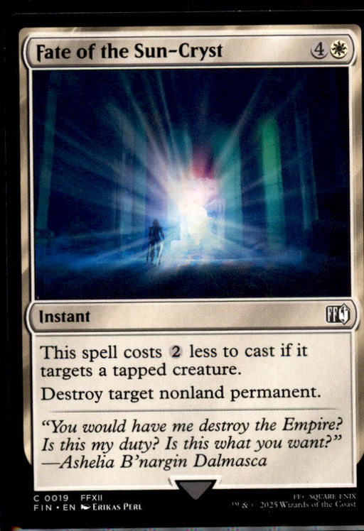 Fate of the Sun-Cryst 19 Common FINAL FANTASY Magic: The Gathering Near Mint
