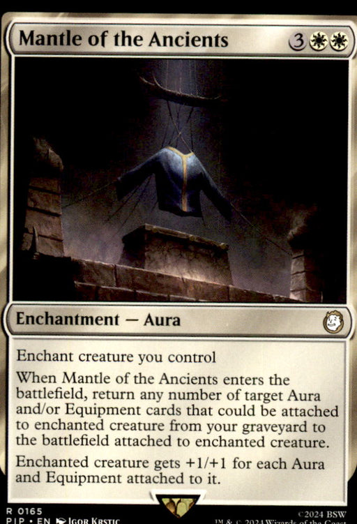 Mantle of the Ancients 165 Universes Beyond: Fallout Magic: The Gathering NM