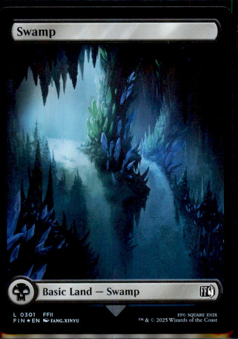 Swamp (0301) 301 Land FINAL FANTASY Magic: The Gathering Foil Near Mint