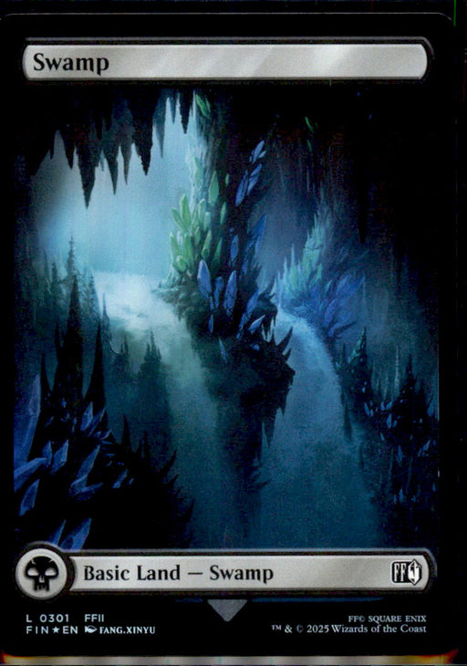 Swamp (0301) 301 Land FINAL FANTASY Magic: The Gathering Foil Near Mint