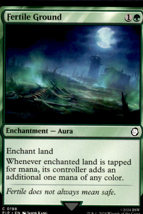 Fertile Ground 198 Common Universes Beyond: Fallout Magic: The Gathering NM