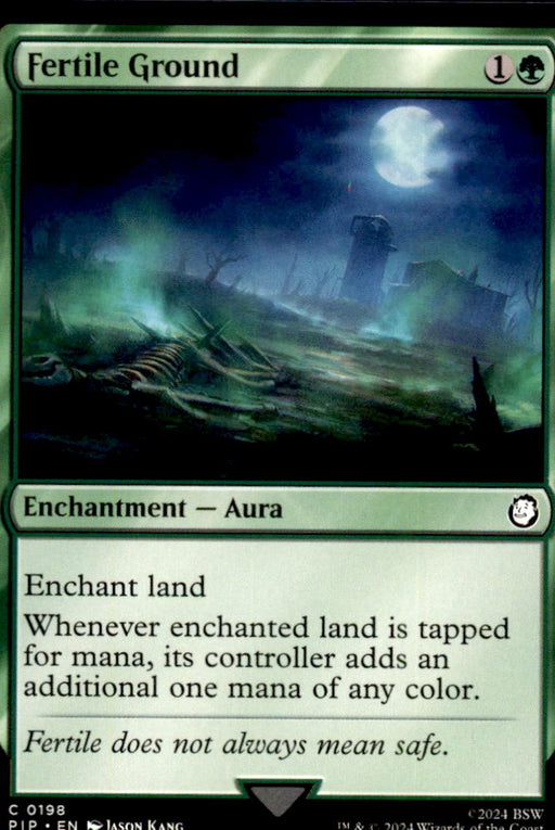 Fertile Ground 198 Common Universes Beyond: Fallout Magic: The Gathering NM
