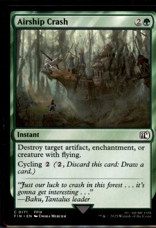 Airship Crash 171 Common FINAL FANTASY Magic: The Gathering Near Mint