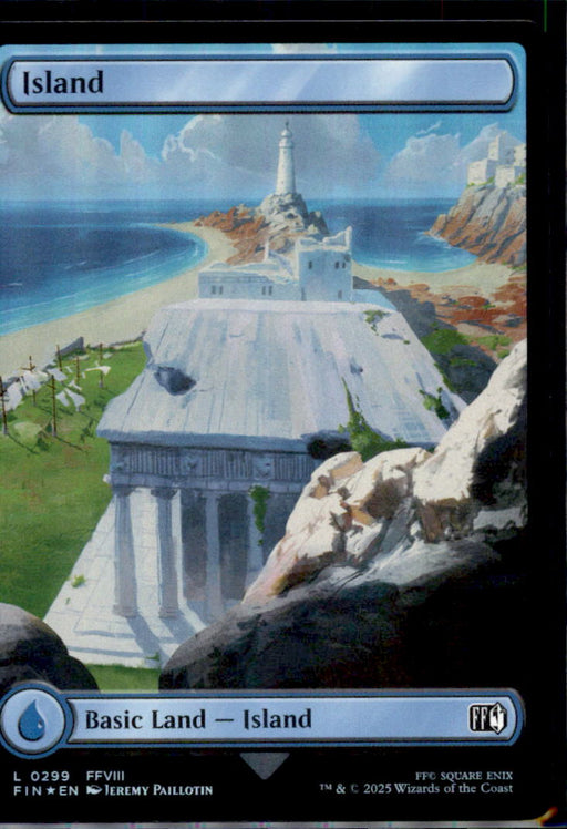 Island (0299) 299 Land FINAL FANTASY Magic: The Gathering Foil Near Mint