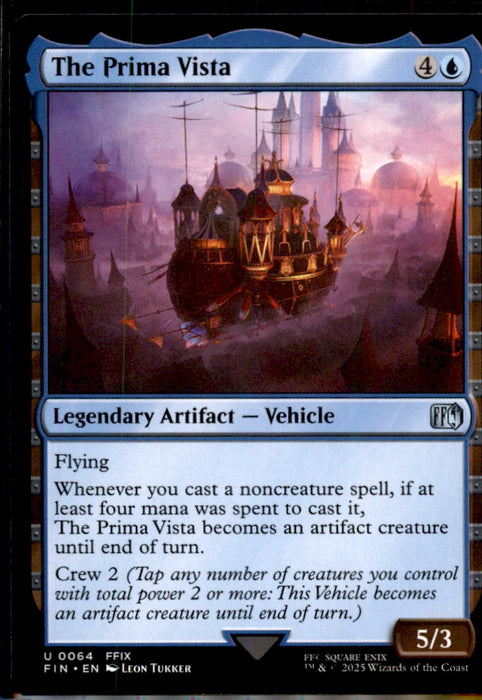 The Prima Vista 64 Uncommon FINAL FANTASY Magic: The Gathering Near Mint