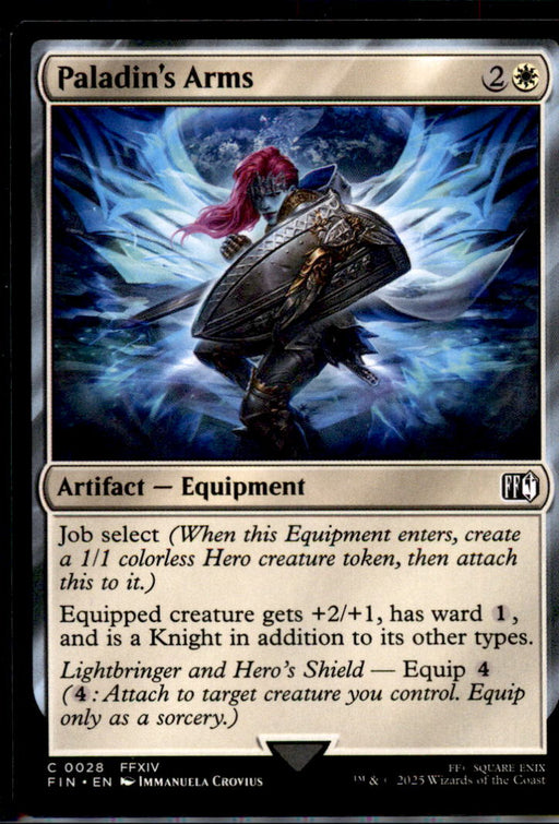 Paladin's Arms 28 Common FINAL FANTASY Magic: The Gathering Near Mint