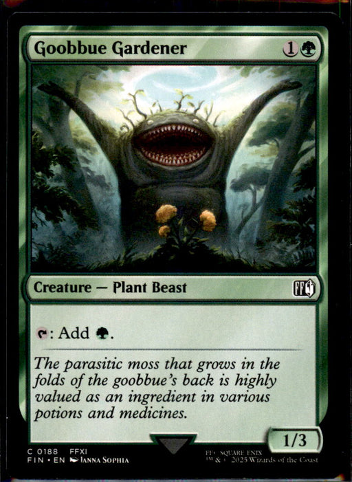 Goobbue Gardener 188 Common FINAL FANTASY Magic: The Gathering Near Mint