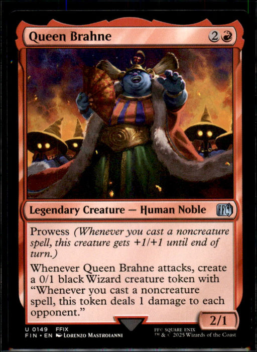 Queen Brahne 149 Uncommon FINAL FANTASY Magic: The Gathering Near Mint