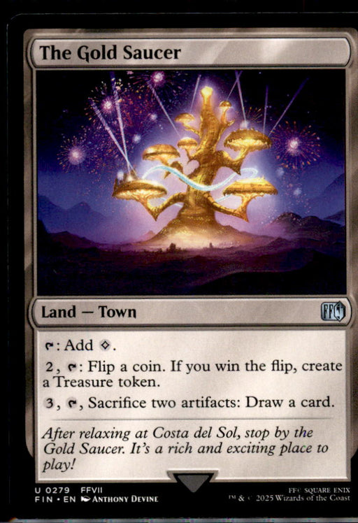 The Gold Saucer 279 Uncommon FINAL FANTASY Magic: The Gathering Near Mint