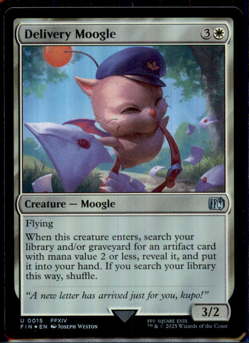 Delivery Moogle 15 Uncommon FINAL FANTASY Magic: The Gathering Foil Near Mint