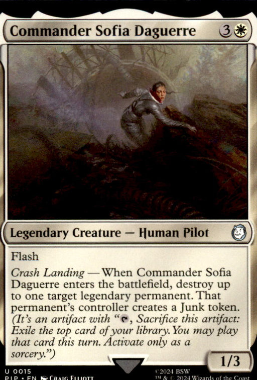 Commander Sofia Daguerre 15 Universes Beyond: Fallout Magic: The Gathering NM