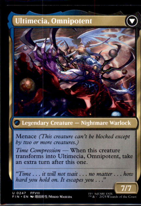 Ultimecia, Time Sorceress 247 Uncommon FINAL FANTASY Magic: The Gathering NM