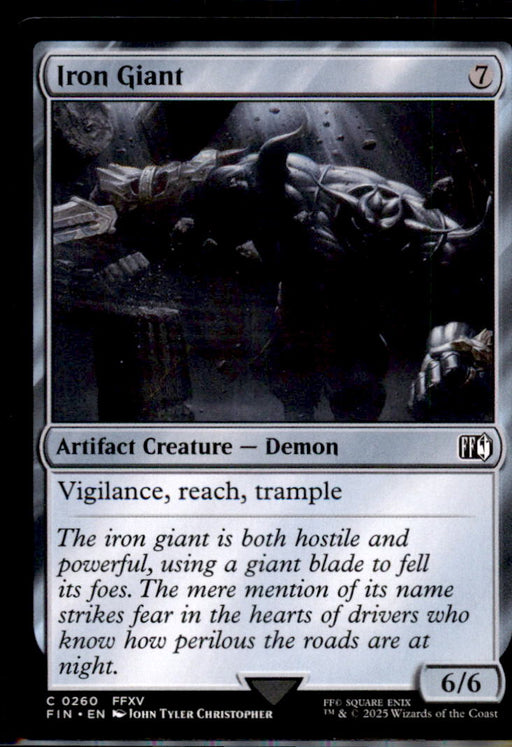 Iron Giant 260 Common FINAL FANTASY Magic: The Gathering Near Mint