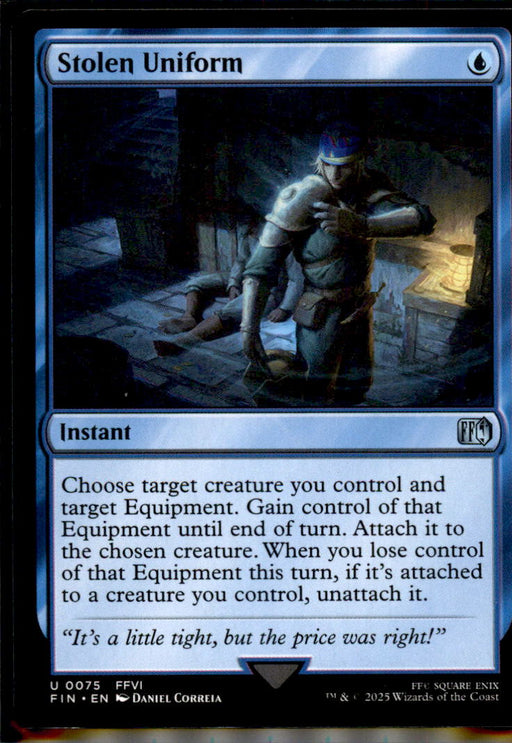 Stolen Uniform 75 Uncommon FINAL FANTASY Magic: The Gathering Near Mint