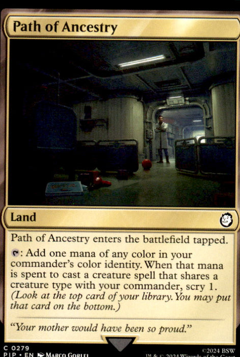 Path of Ancestry 279 Common Universes Beyond: Fallout Magic: The Gathering NM