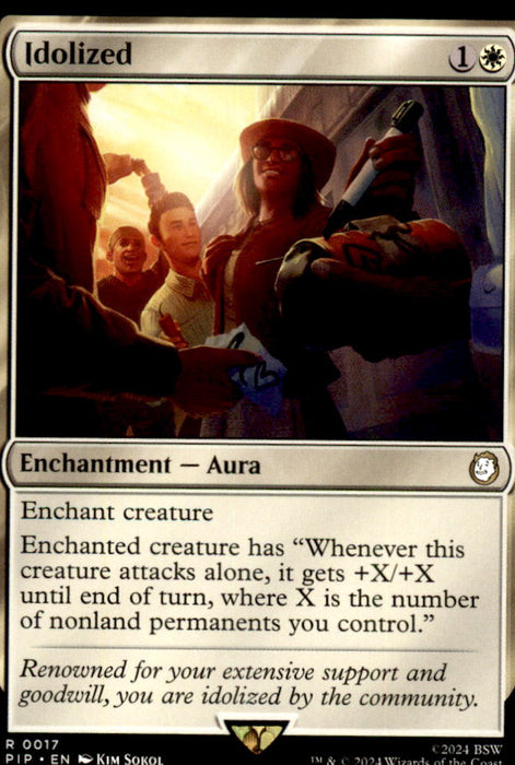 Idolized 17 Rare Universes Beyond: Fallout Magic: The Gathering Near Mint